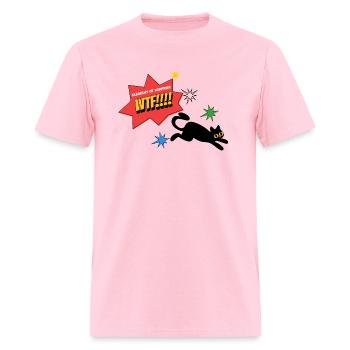 WTF!!Element of surprise - Men's T-Shirt - pink - Front - Jose (178cm)