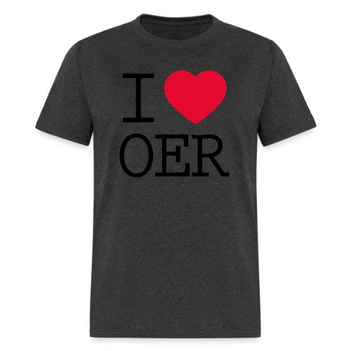 I love OER - Men's T-Shirt