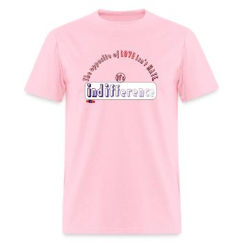 Opposite of Love - Men's T-Shirt - pink - Front - Jose (178cm)