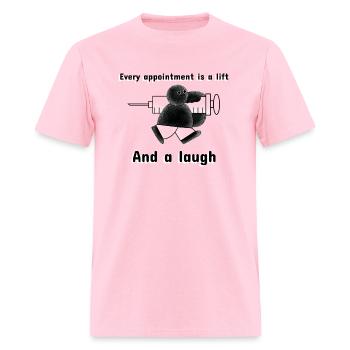 Appointment is a lift and laugh Botox Nurse - Men's T-Shirt - pink - Front - Jose (178cm)