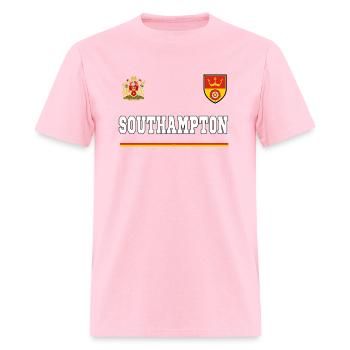 Southampton Sportssoccer Jersey Flag Football - Men's T-Shirt - pink - Front - Jose (178cm)