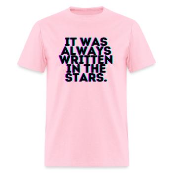 It was always written in the stars - Men's T-Shirt - pink - Front - Jose (178cm)