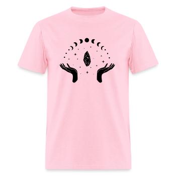 Magic moon - Men's T-Shirt - pink - Front - Jose (178cm)