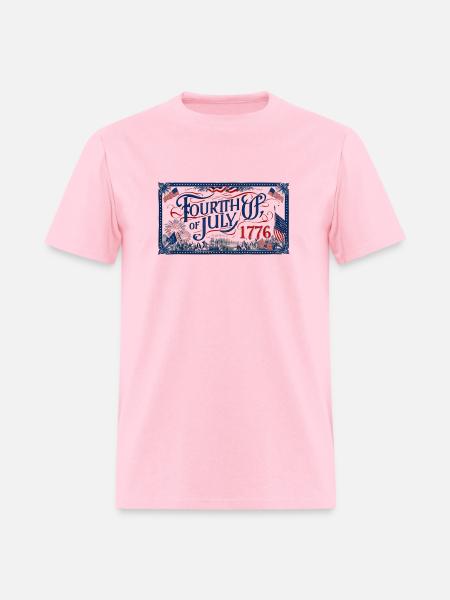 fourth of july - Men's T-Shirt - pink