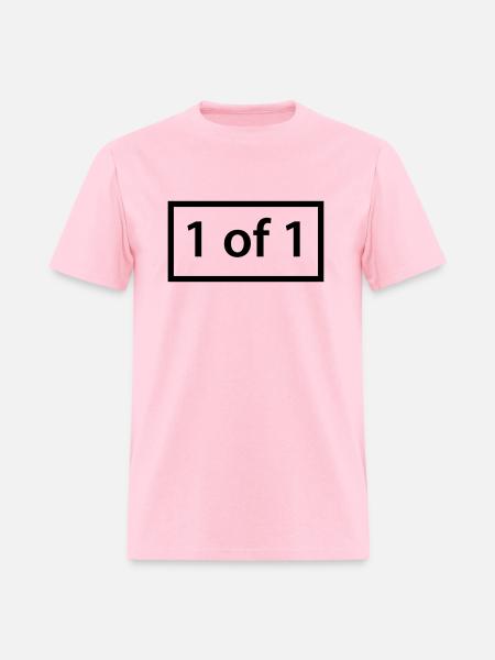 =1of1=(1) - Men's T-Shirt - pink