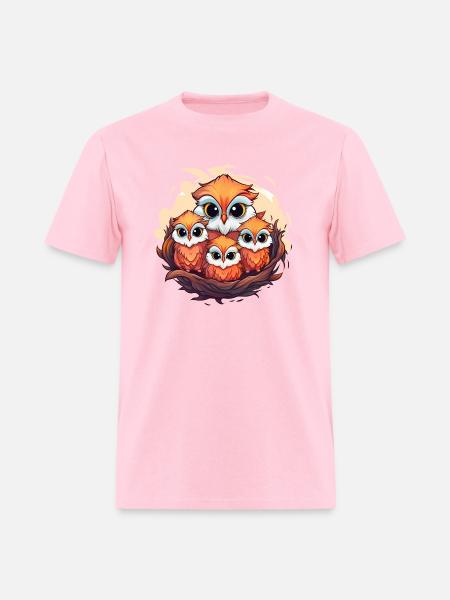 Guardians of the Night - Men's T-Shirt - pink