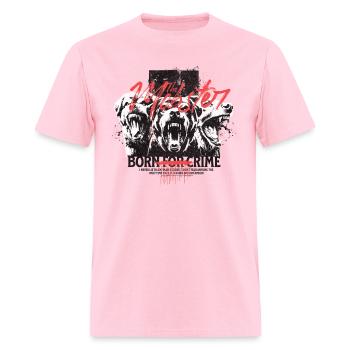 The Mobster - Men's T-Shirt - pink - Front - Jose (178cm)