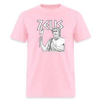 zeus - Men's T-Shirt - pink - Front - Jose (178cm)
