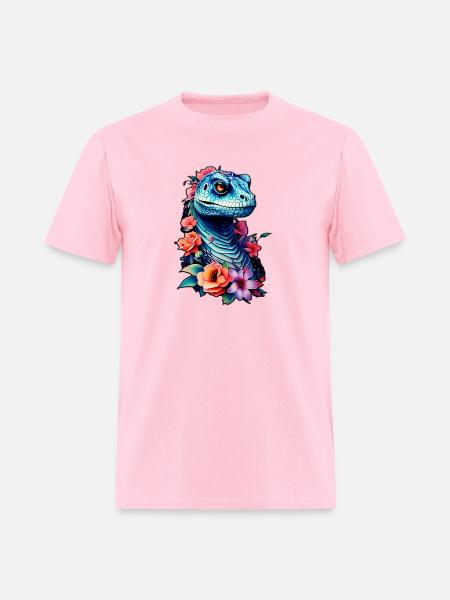 raptor blue - Men's T-Shirt - pink