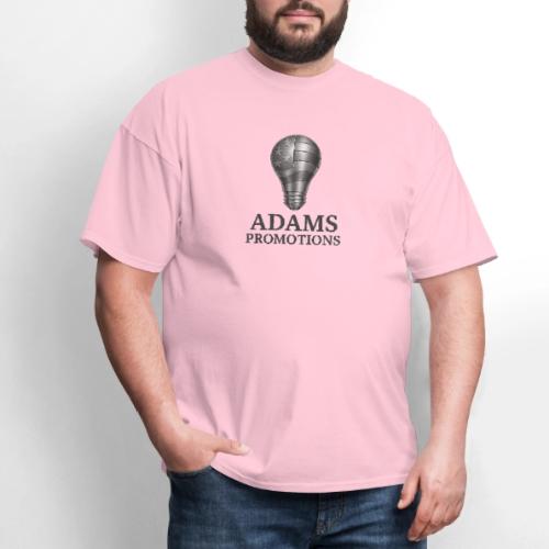 Adams Promotions Brushed Steel light Logo - Men's T-Shirt