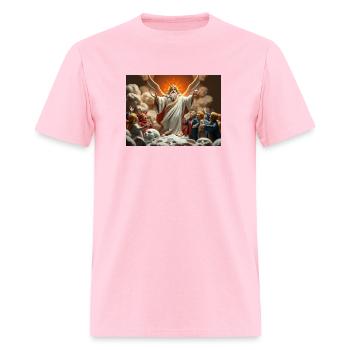 Godly - Men's T-Shirt - pink - Front - Jose (178cm)