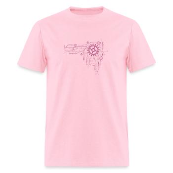 Engineering Electrician Electrical Electricity - Men's T-Shirt - pink - Front - Jose (178cm)