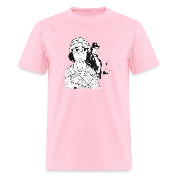 Adrian And Rocky Lovely Sweet - Men's T-Shirt - pink - Front - Jose (178cm)