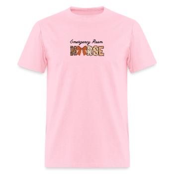 Emergency Nurse Sweatshirt, Emergency Nurse Shirt - Men's T-Shirt - pink - Front - Jose (178cm)