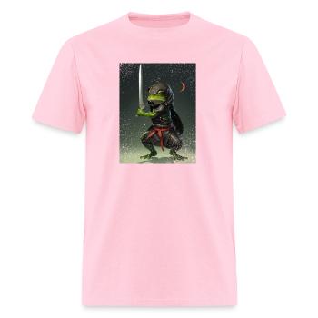 Knife Frog Warrior - Men's T-Shirt - pink - Front - Jose (178cm)