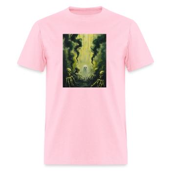 Cursed Grasp in the Fog of Darkness - Men's T-Shirt - pink - Front - Jose (178cm)
