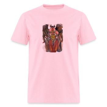 Fallen Angel - Men's T-Shirt - pink - Front - Jose (178cm)