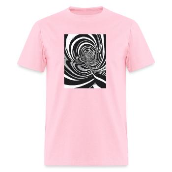 Optical Illusions - Men's T-Shirt - pink - Front - Jose (178cm)