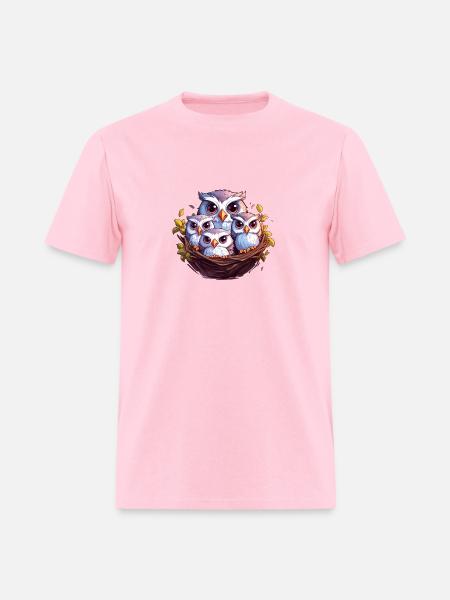 Guardians of the Night - Men's T-Shirt - pink