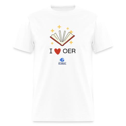 I love OER - Men's T-Shirt