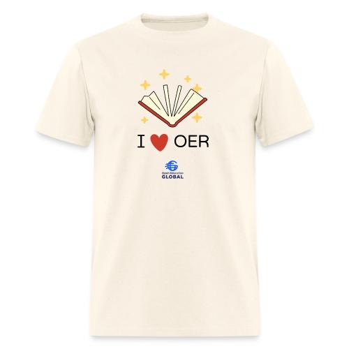 I love OER - Men's T-Shirt