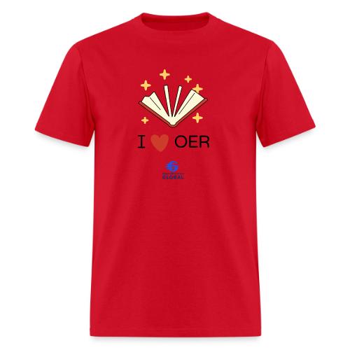 I love OER - Men's T-Shirt