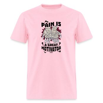 motivation - T-shirt Homme - rose - Devant - Jose (178cm)