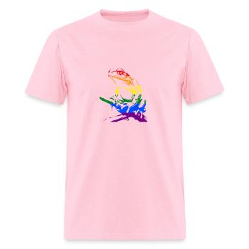 Gay Tree Frog - Men's T-Shirt - pink - Front - Jose (178cm)