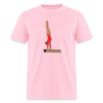 Simone Biles 27 - Men's T-Shirt - pink - Front - Jose (178cm)