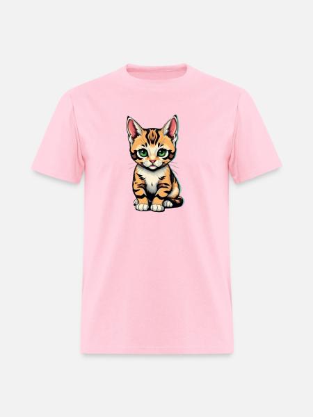 kitten - Men's T-Shirt - pink
