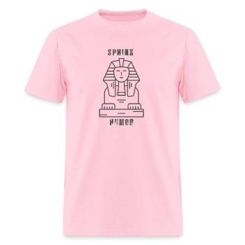 Sphinx Humor - Men's T-Shirt - pink - Front - Jose (178cm)