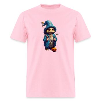 scary snail - Men's T-Shirt - pink - Front - Jose (178cm)