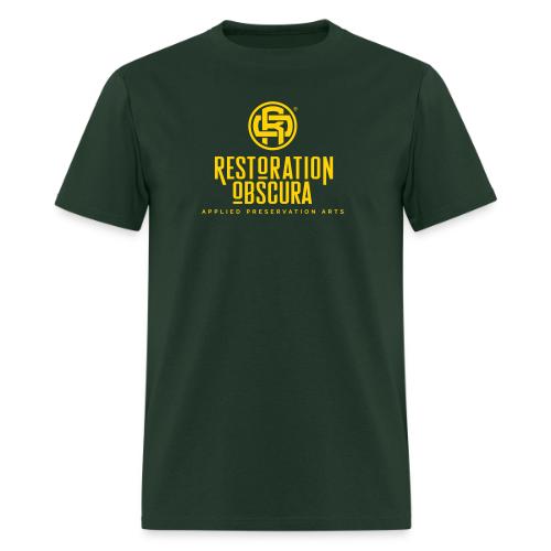Restoration Obscura Propaganda Logo - Men's T-Shirt
