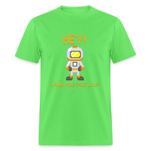 spacelove2 png - Men's T-Shirt