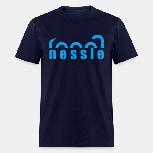 Nessie Lake Monster Fun Loch Ness Design - Men's T-Shirt