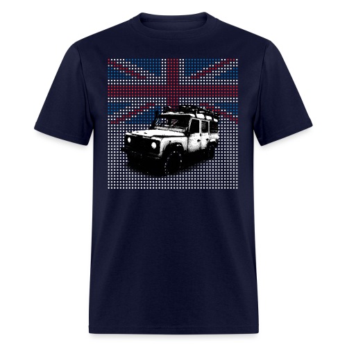 Union Jack Land Rover Defender - Men's T-Shirt