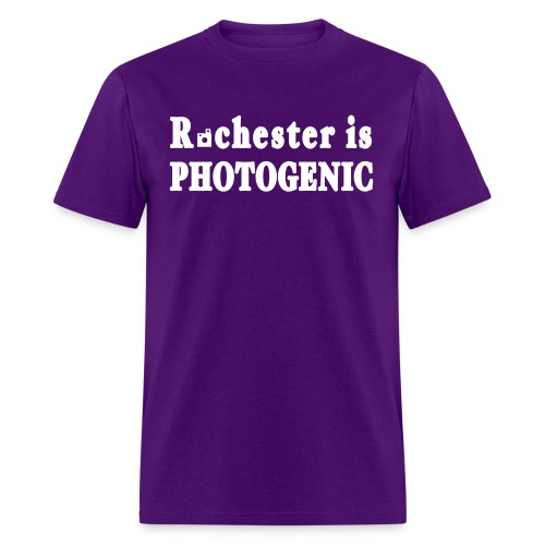 New York Old School Rochester is Photogenic Shirt - Men's T-Shirt