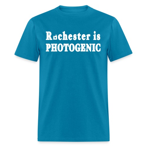 New York Old School Rochester is Photogenic Shirt - Men's T-Shirt