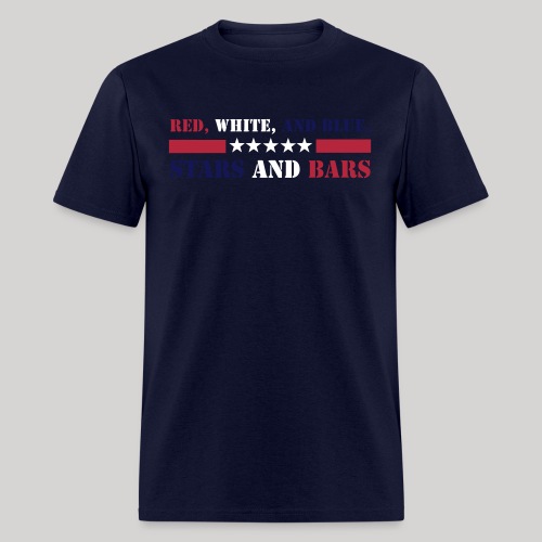 Stars and Bars - Men's T-Shirt