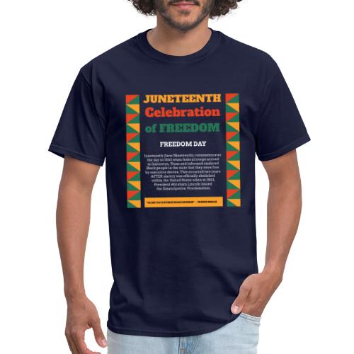 Juneteenth Freedom Day - Men's T-Shirt
