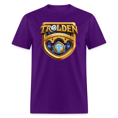 troldenlogowithtfin - Men's T-Shirt