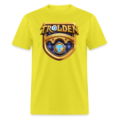 troldenlogowithtfin - Men's T-Shirt