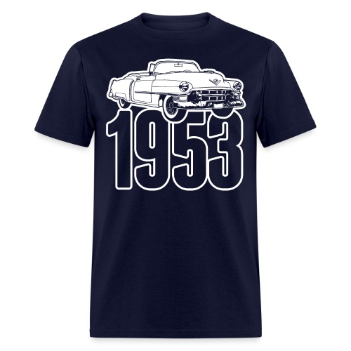 1953cadillacseries6201cwhite - Men's T-Shirt