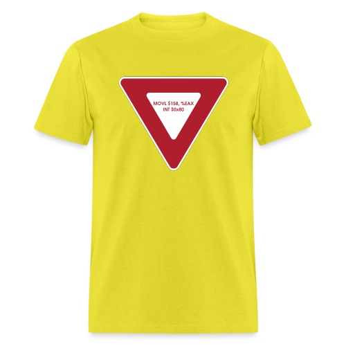 yield shirt white - Men's T-Shirt