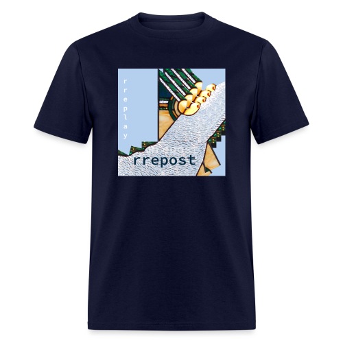 rrepost - rreplay - Men's T-Shirt