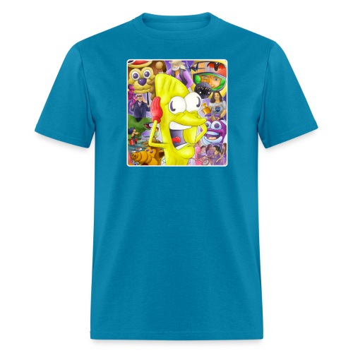 tacomanplays3 png - Men's T-Shirt