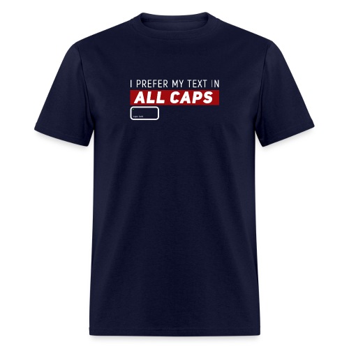 All CAPS - Men's T-Shirt