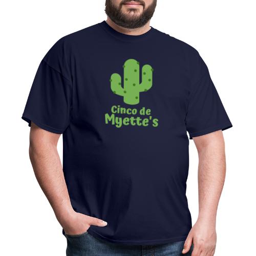 Cinco de Myette's Cactus Design - Men's T-Shirt