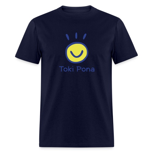Toki Pona logo and name - Men's T-Shirt