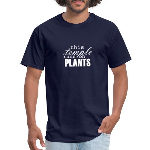 This temple runs on plants - Men's T-Shirt